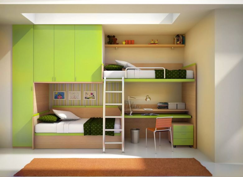 Спальни для детей: 87 модных идей дизайна интерьера, планировка и зонирование